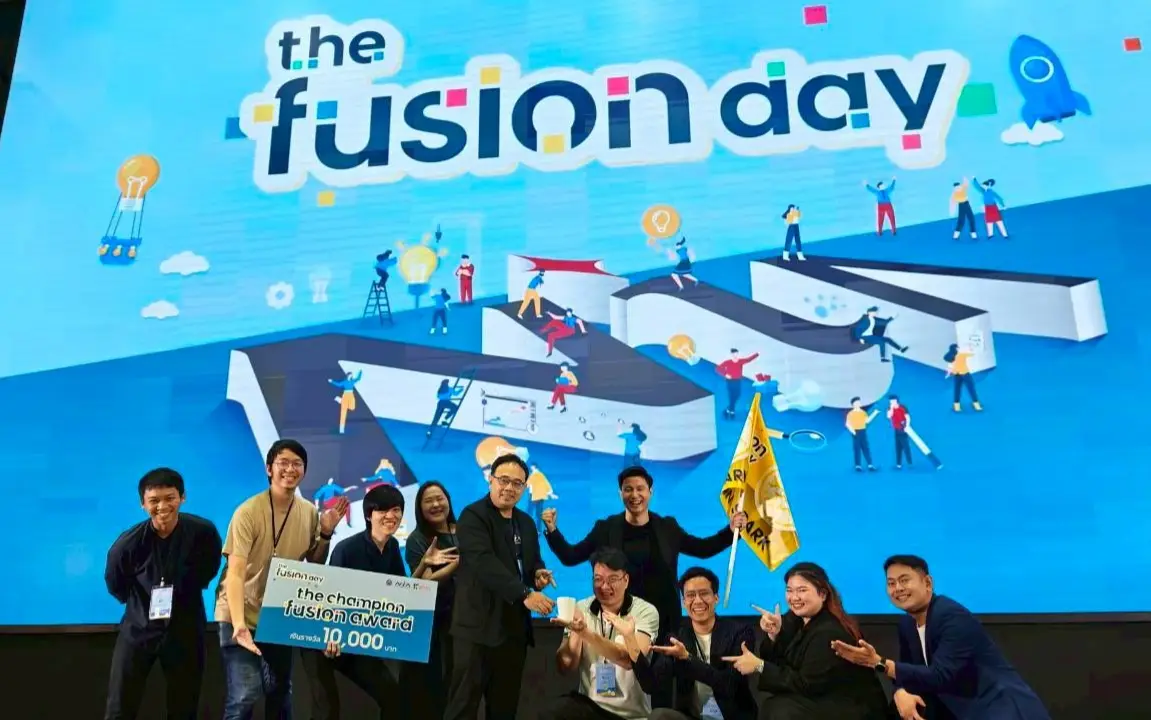 การเข้าร่วมงาน “The Fusion Day” เสริมพลังเครือข่ายนวัตกรรม 