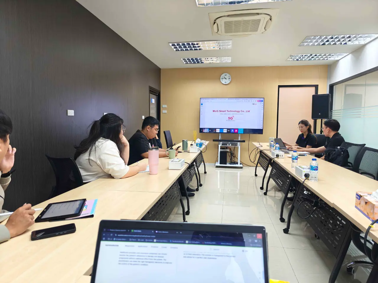 การมาเยี่ยมชมบริษัท SaijaiTech โดยตัวแทนจาก Macnica cytech